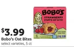 Fareway Bobo's oat bites offer