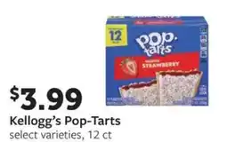 Fareway Kelloggs poptarts offer