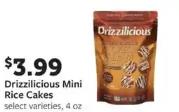 Fareway Drizzilicious mini rice cakes offer