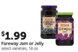 Fareway Fareway jam or jelly offer