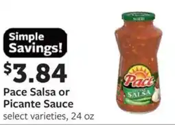 Fareway Pace salsa or picante offer