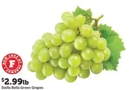 Fareway Stella bella green grapes offer