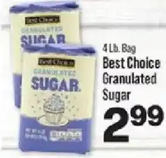 IGA Bag Best Choice Granulated offer