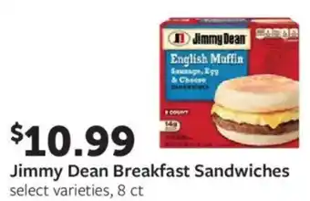 Fareway Jimmy dean breakfast sandwiches offer