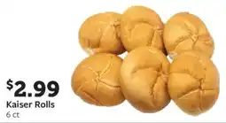 Fareway Kaiser rolls offer