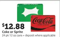Fareway Coke or Sprite offer