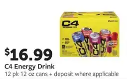 Fareway C4 energy drink offer
