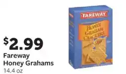 Fareway Fareway honey grahams offer