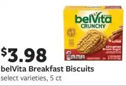 Fareway Belvita breakfast biscuits offer