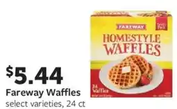 Fareway Fareway waffles offer