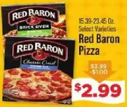 IGA Red Baron Pizza offer