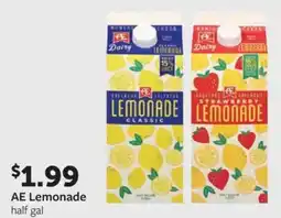 Fareway Ae lemonade half gal offer