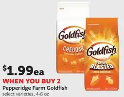 Fareway Pepperidge Farm Goldfish offer