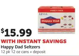 Fareway Happy dad seltzers offer
