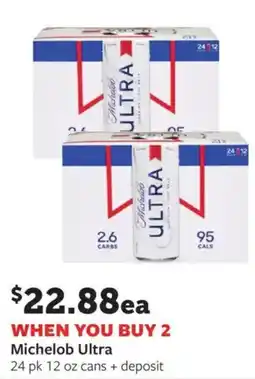 Fareway Michelob ultra offer