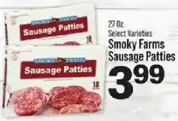 IGA Smoky Farms Sausage Patties offer