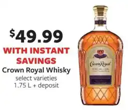 Fareway Crown royal whisky offer