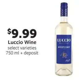 Fareway Luccio wine offer