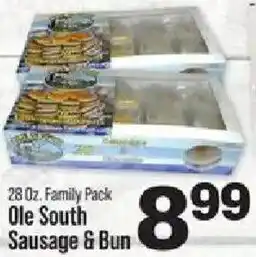 IGA Ole South Sausage & Bun offer