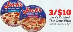 Fareway Jack's Original Thin Crust Pizza offer