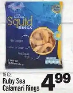 IGA Ruby Sea Calamari Rings offer