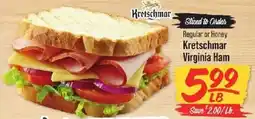 IGA Kretschmar Virginia Ham offer