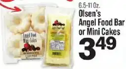 IGA Olsen's Angel Food Bar or Mini Cakes offer