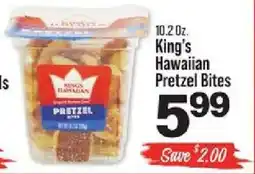IGA King's Hawaiian Pretzel Bites offer