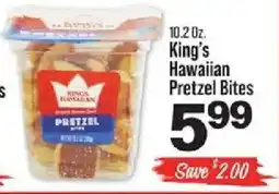 IGA King's Hawaiian Pretzel Bites offer