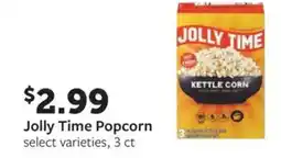 Fareway Jolly time popcorn offer