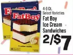 IGA Fat Boy Fat Boy Ice Cream Sandwiches offer