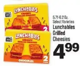 IGA Lunchables Grilled Cheesies offer