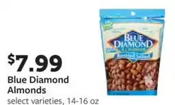 Fareway Blue diamond almonds offer