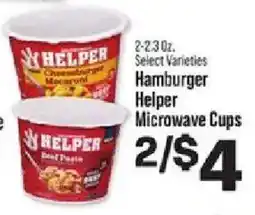 IGA Hamburger Helper Microwave Cups offer