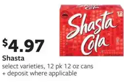 Fareway Shasta offer