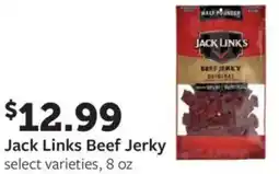 Fareway Jack links beef jerky offer