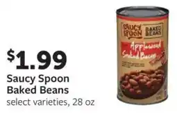 Fareway Saucy spoon baked beans offer