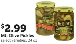 Fareway Mt. olive SIMPLY PICKLES offer