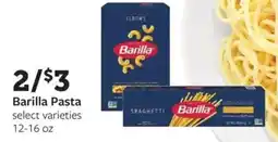 Fareway Barilla pasta select varieties offer