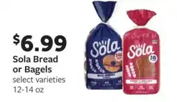 Fareway Sola bread or bagels offer