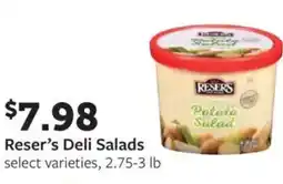 Fareway Reser's Deli Salads offer