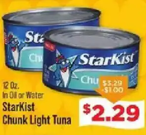 IGA StarKist Chunk Light Tuna offer