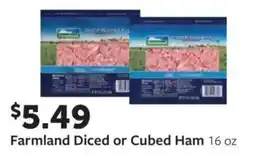 Fareway Farmland diced or cubed ham offer