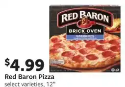 Fareway Red Baron Pizza offer