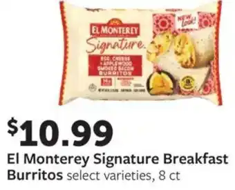 Fareway El monterey signature breakfast burritos offer