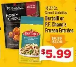 IGA Bertolli or P.F. Chang's Frozen Entrées offer