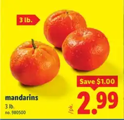 Lidl mandarins offer