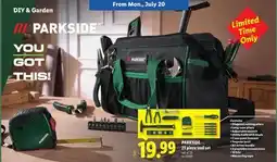 Lidl PARKSIDE 23 piece tool set offer