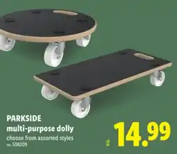 Lidl PARKSIDE multi-purpose dolly offer
