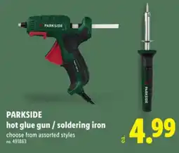 Lidl PARKSIDE hot glue gun / soldering iron offer